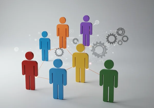 Visualizing diverse personalities building a strong team