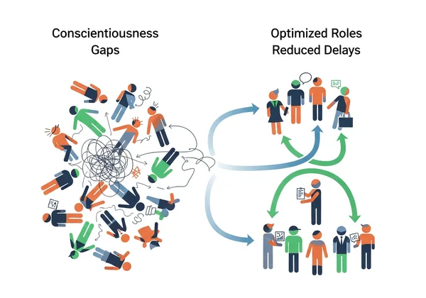 Team dynamics optimized by personality insights